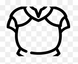 Drawn Armor Body Armor Clipart - Large Size Png Image - ClipartFlare