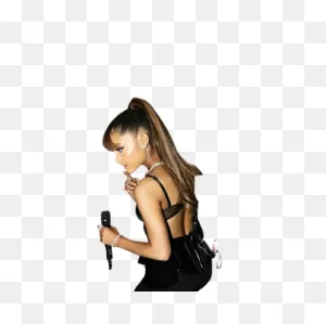 Download Ariana Grande In Hot Black Bikini And Leggings Png Image ClipartFlare.com 