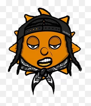 Asap Rocky - Logo Glo Gang Characters Clipart - Full Size Clipart ClipartFlare.com 