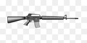 Automatic Gun Arms - Free Vector Graphic On ClipartFlare