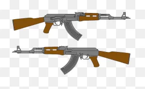 Gun Assault Rifle - Free Vector Graphic On ClipartFlare