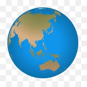 Globe Asia Clip Art - Globe Asia Png Transparent Png - Full Size ClipartFlare.com 