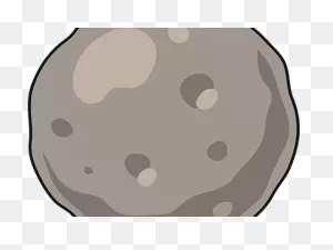 Asteroid Clipart Round Boulder - Clip Art - Png Download - Full ClipartFlare.com 