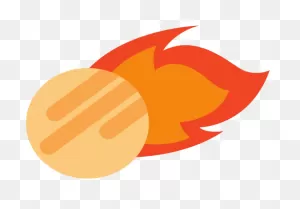 Download Hd Jpg Download Asteroid Clipart Falling - Royalty-Free ClipartFlare.com 