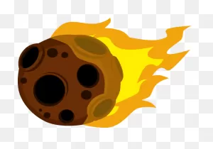 Download Meteor Png - Asteroid Clipart - Full Size Png Image - ClipartFlare