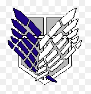 Attack On Titan Logo - Line Art Clipart - Full Size Clipart ClipartFlare.com 