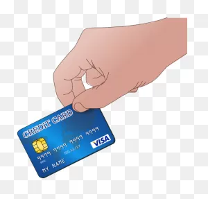 Atm Hand Finger Payment Card Clipart - Atm Clipart Money Clip Art