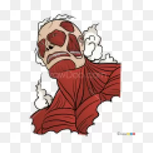 How To Draw Colossal Titan, Attack On Titan
