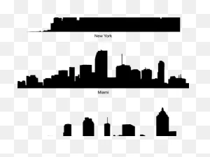 Atlanta Skyline Vector - Silhouette Clipart - Large Size Png Image ClipartFlare.com 