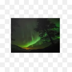 Aurora Borealis (Northern Lights) In Sweden Poster • Pixers® - We ClipartFlare.com 