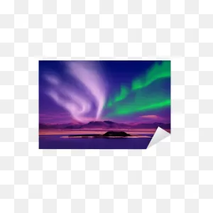 Aurora Borealis Sticker • Pixers® - We Live To Change