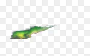 Green Aurora Borealis