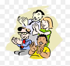 Audience Clapping Royalty Free Vector Clip Art Illustration ClipartFlare.com 