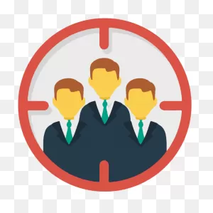 How To Reach Audience With Digital Piktochart - Target People Icon ClipartFlare.com 