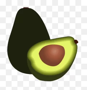 Avocado Half With Seed Clipart. Free Download Transparent .png ClipartFlare.com 