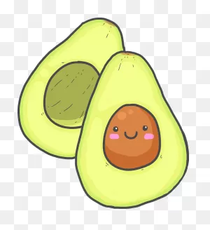 Cute Avocado Clipart. Free Download Transparent .png | ClipartFlare