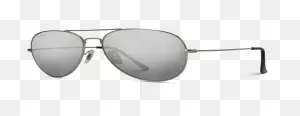 Pol027-Slv-Gen2 Classic Metal Frame Aviators