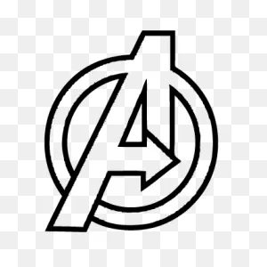 Avengers Logo Sticker | Avengers Logo, Avengers Drawings, Avengers ClipartFlare.com 