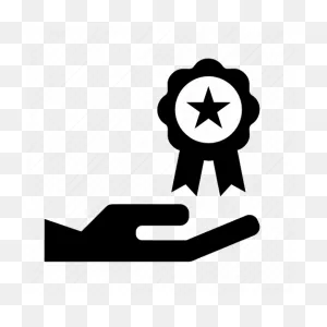 Award, Badge, Give, Hand, Label, Prize, Quality Icon - Download On ClipartFlare.com 