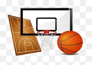 Cartoon Basketball Court - Equipments Used In Basketball Clipart ClipartFlare.com 