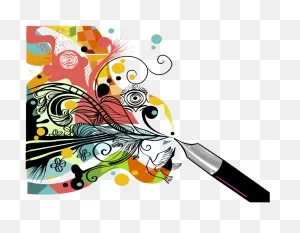 Creative Background Clipart - Writing, Creativity, Transparent ClipartFlare.com 