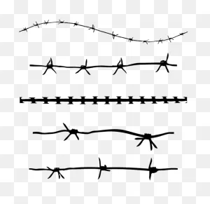 Barbed Wire Barbed Tape Clip Art - Fence Png Download - 600*584 ClipartFlare.com 