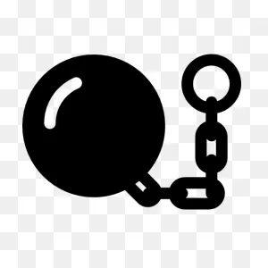 Ball And Chain - Free Icons