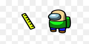 Among Us Baldi Outfit And Ruler Cursor – Custom Cursor