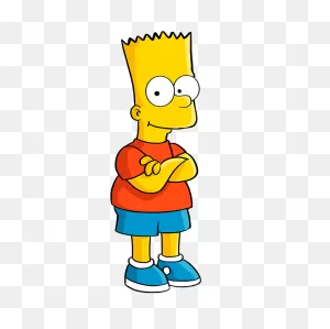 How To Draw Bart Simpson - Really Easy Drawing Tutorial | Bart ClipartFlare.com 