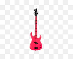 Dean Custom Zone Bass Fluorescent Pink