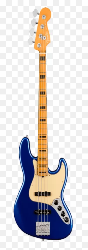 Fender American Ultra Jazz Bass® Cobra Blue W/ Elite Molded Case
