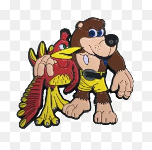 Banjo Kazooie Limited Edition Large Pin Badge