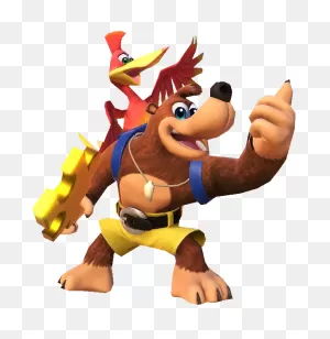 Banjo And Kazooie Giving A Thumbs Up With A Jiggy By ClipartFlare.com 