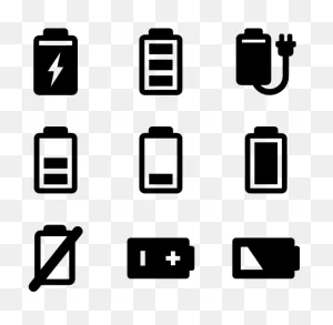 Graphic Royalty Free Icons Free Vector Battery Status - Battery ClipartFlare.com 