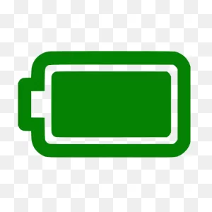 Green Full Battery Icon - Free Green Battery Icons