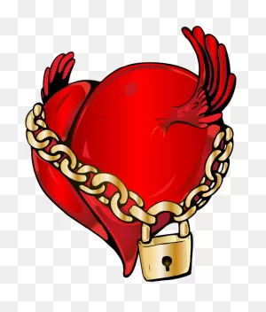 Locked Heart Png Clip Art Image | Heart Clip Art, Clip Art, Art Images