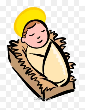 Baby Jesus Royalty Free Vector Clip Art Illustration -Vc016064 ClipartFlare.com 