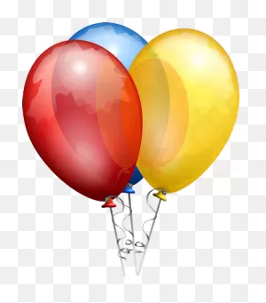 Balloon Birthday Clip Art - Colorful Bunch Of Balloons Clipart Png ClipartFlare.com 