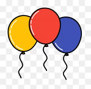 Balloons Png Clip Art, Balloons Transparent Png Image | Cliparts Free