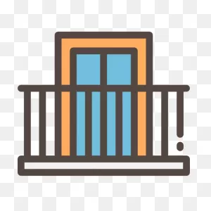 Balcony - Free Buildings Icons