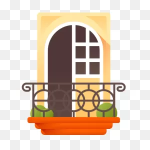 Balcony - Free Buildings Icons