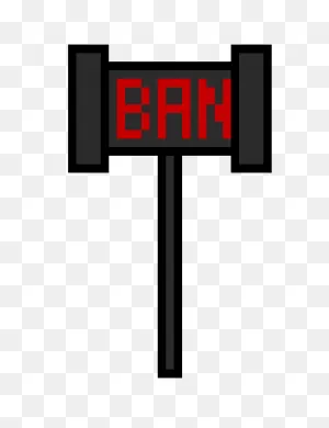 Ban Hammer | Pixel Art Maker