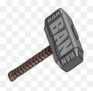 Ban Hammer Png Image Freeuse Library - Pokemon Go Ban Hammer ClipartFlare.com 
