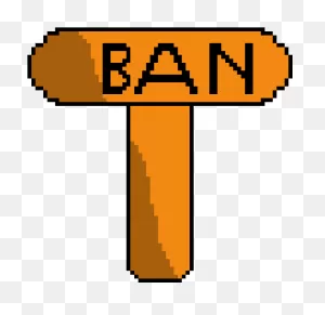 Ban Hammer Clipart - Large Size Png Image - ClipartFlare