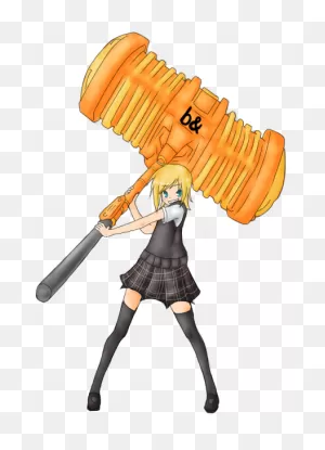 Download Comment Picture - Ban Hammer Transparent Anime - Full ClipartFlare.com 