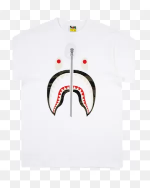 Bape Reflector 1St Camo Shark T-Shirt - Large | Shefinds