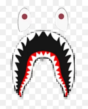 Download Bape Shark Logo Png - Full Size Png Image - ClipartFlare
