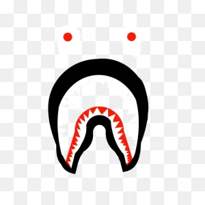 Image Result For A Bathing Ape Logo | Shark Logo, Bape Shark, Bape
