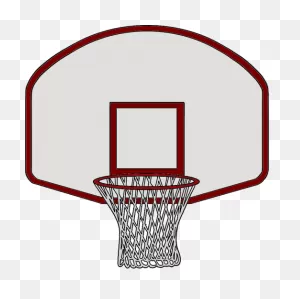 How To Draw A Basketball Hoop - Really Easy Drawing Tutorial ClipartFlare.com 