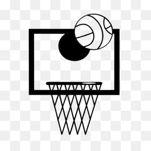 Transparent Background Basketball Hoop Clipart Transparent - Clip ClipartFlare.com 